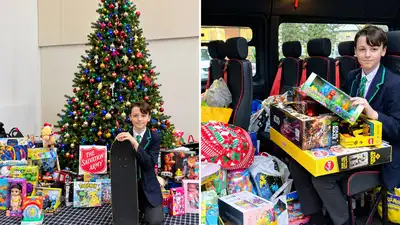 What began with a 12-year-old boy spending some of his own birthday and Christmas money