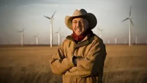 Kansas rancher Peter Ferrell has 50 wind turbines on his Flint Hills: The wider industry impact