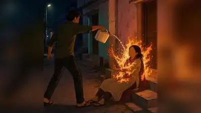 Chennai: A 40-year-old man was arrested for torching a 32-year-old woman with petrol while she