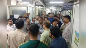 These engineers from different boroughs gathered at KMC headquarters and demonstrated