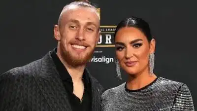 George Kittle's wife Claire celebrates emotional 49ers return with "So proud of him" message