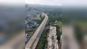 Mumbai: The nearly 1.3km flyover from Dindoshi court to Dadasaheb Phalke Chitranagari or Film