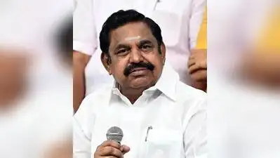 “Show courage and confronts us head-on instead of resorting to shameful acts,” Palaniswami told