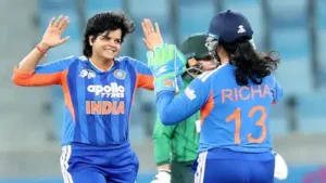 Pakistan endured a dramatic batting collapse against India in their Women’s Asia Cup 2026 clash
