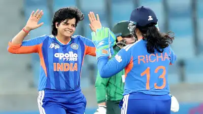 Pakistan endured a dramatic batting collapse against India in their Women’s Asia Cup 2026 clash
