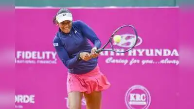 Pune: At the 2008 Commonwealth Youth Games, Rutuja Bhosale was a ball girl during a match