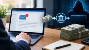 An Iowa company thought it was paying legitimate vendor invoices and transferred more than $800,000