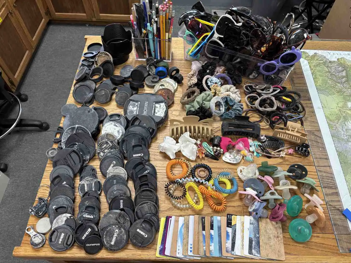 Yellowstone’s geology team has removed more than 20,100 pieces of trash from geothermal areas