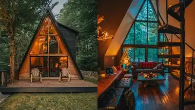 Tiny house, and 2-story container cabin — Two more cabins were built
