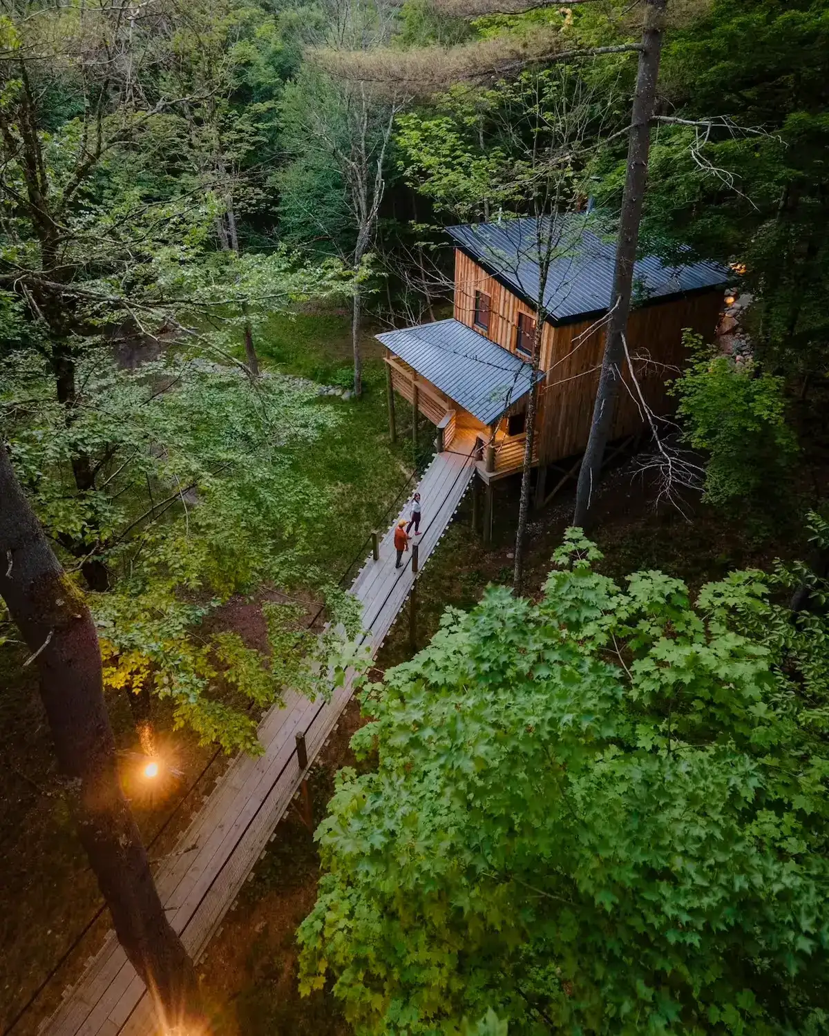 Tiny house, and 2-story container cabin — Two more cabins were built