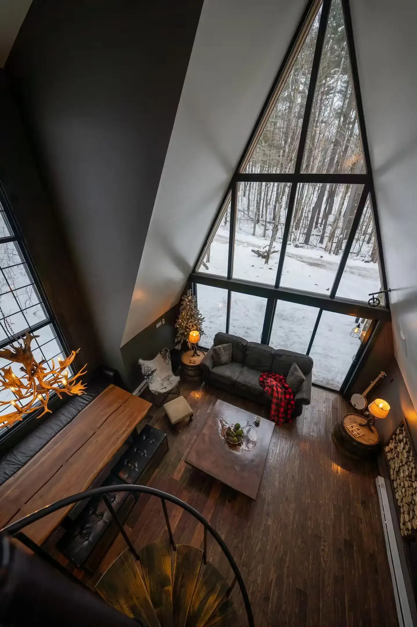 Tiny house, and 2-story container cabin — Two more cabins were built