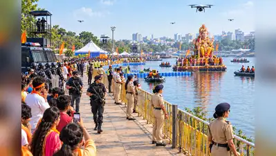 5,000 Cops, drones, QRTs to guard Ganesh visarjan