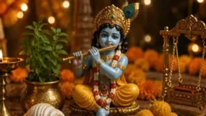 There is maha abhishek, maha aarti, kalash abhishek and chhappan bhog at midnight on September 4
