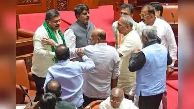 He accused govt of being preoccupied with “finalising the cabinet” after Shivakumar took oath