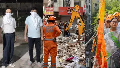 7 dead, family arrested, 5 MCD officials suspended as probe widens — Satya Niketan building collapse