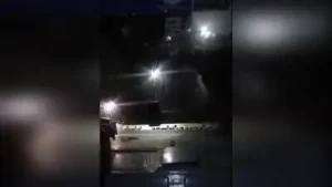 A KKRTC bus was driven from Koppalto Shahapur using a mobilephone torch