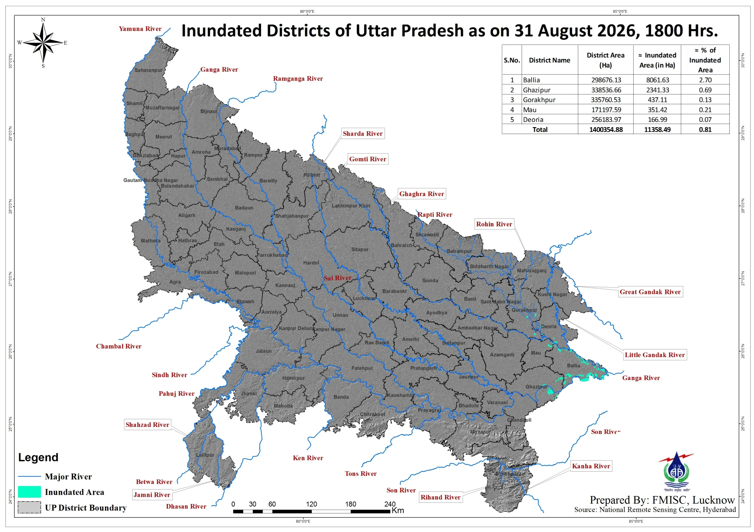Rivers in Uttar Pradesh have reached or crossed danger levels: The wider industry impact