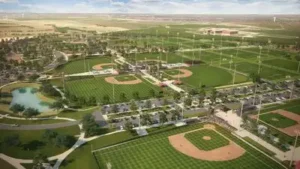 Norris Design reports that the project began with the family donating its 153-acre ranch