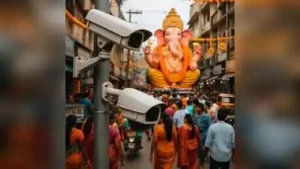 400 CCTV cameras, 30 drones on guard for Ganesha idol immersion in twin cities