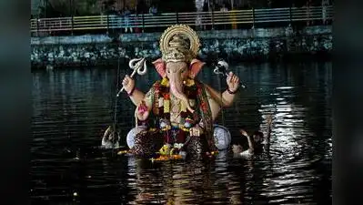 The idols comprised 8,125 household and 448 public Ganesh idols