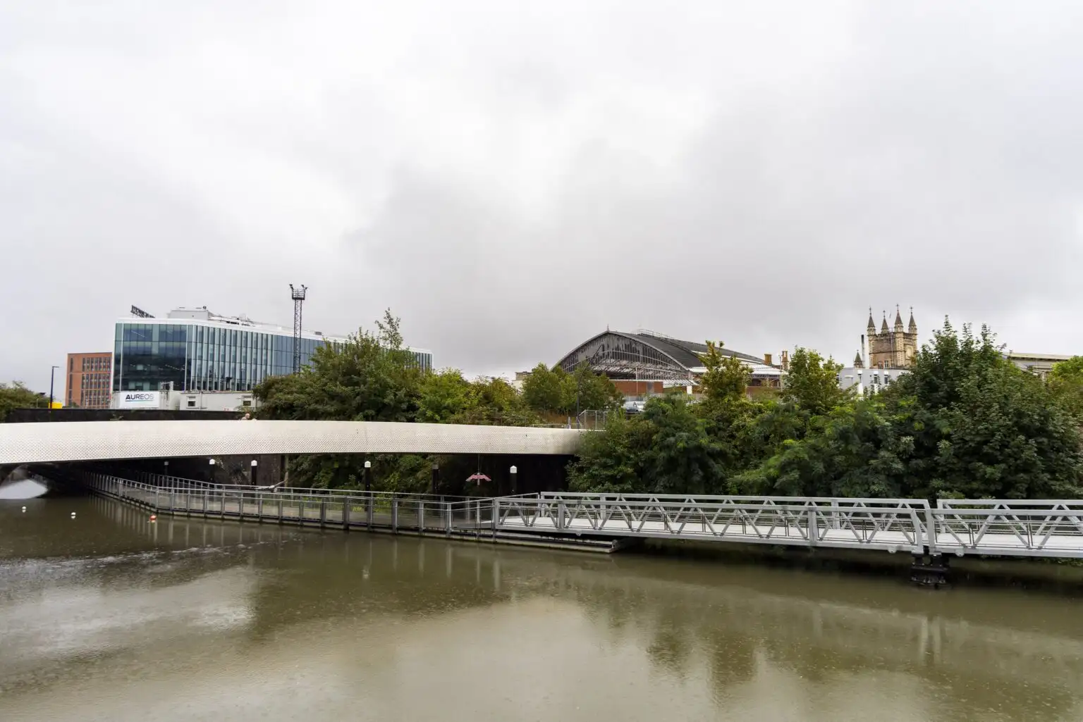 (Photo: SWNS) Instead of leading concert-goers directly to an arena, the walkway now links