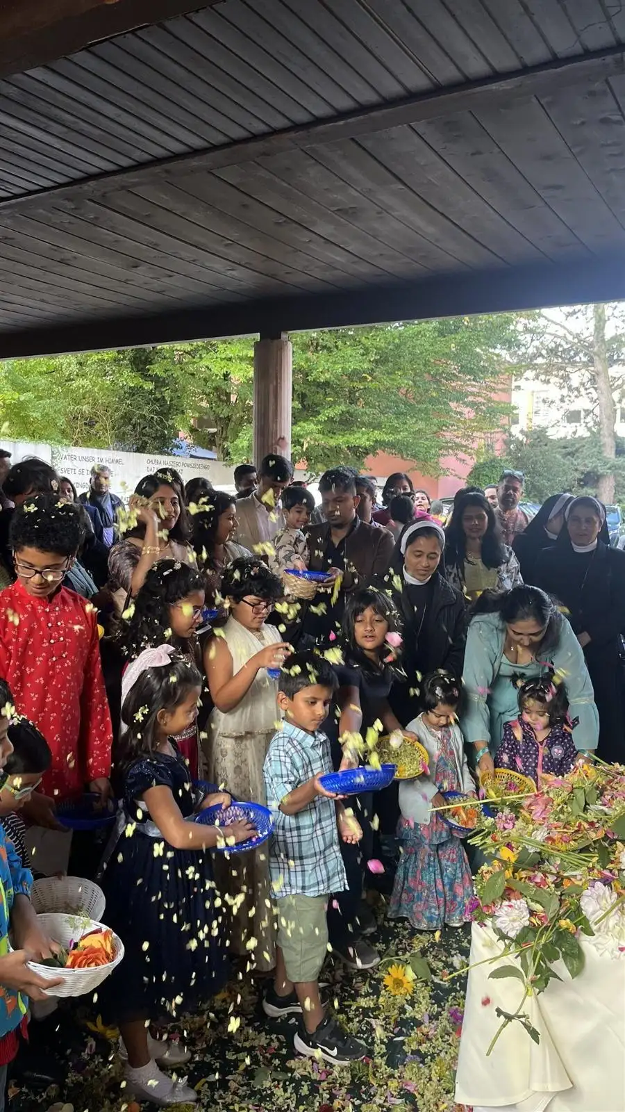 Monthi Fest mass in Canada In Canada, the Mangalorean Association of Canada (MAC), celebrating