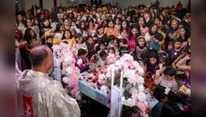 Monthi Fest mass in Canada In Canada, the Mangalorean Association of Canada (MAC), celebrating