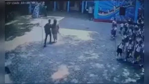 CCTV shows gunman dragging teacher upstairs before shooting her dead in Kheri school