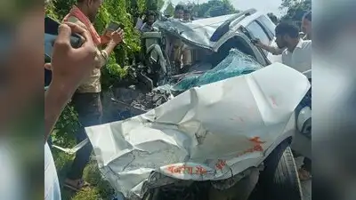 3 of family killed, 3 injured as car collides with dumper in Pilibhit
