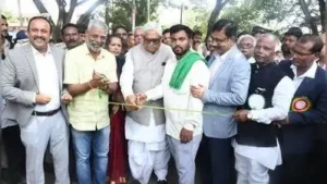 Karnataka Legislative Assembly Speaker Gurupadgouda S Patil formally inaugurates the Krishi