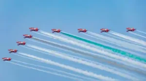 IAF's Suryakiran makes maiden aerial display over Meerut