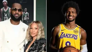 Bronny has followed his father LeBron James into professional basketball and is entering