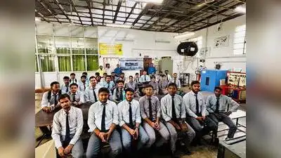 Students of IERT visited the mechanical engineering department: The wider industry impact