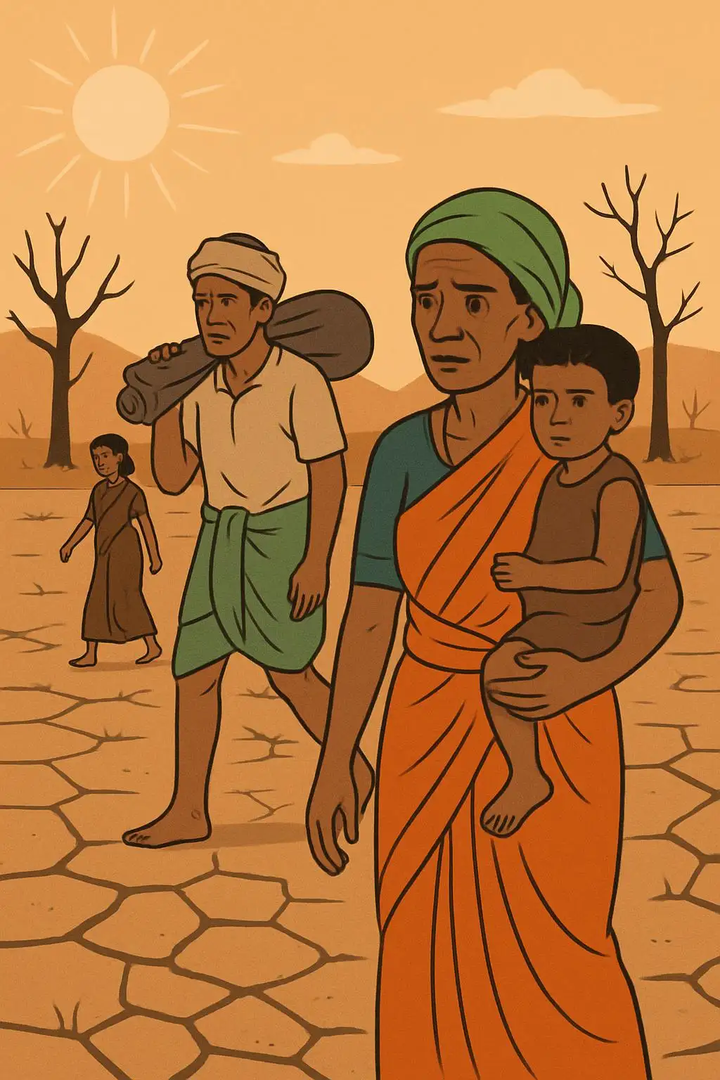 They allege that the tribal affairs department has not distributed food kits for the past eight