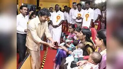 Chief Minister Vijay on Monday launched the Thai Maaman Thanga Mothiram Thittam at Government