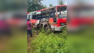 One killed, 11 injured in NWKRTC bus-truck crash
