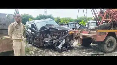 Investigators said Dsouza allegedly dozed off at the wheel, causing him to lose control