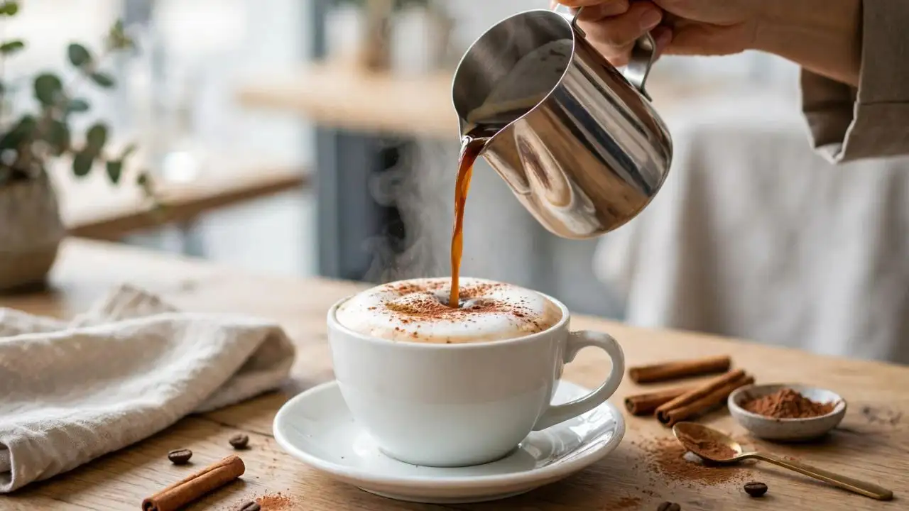With a few basic ingredients and simple kitchen tools, you can prepare several cafe-style