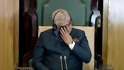 Speaker Gaddam Prasad Kumar expressed his anger at BRS MLA T Harish Rao, saying “BRS MLCs made