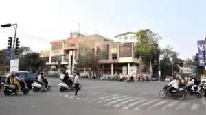 Old Gangapur Naka, one of the 30 key traffic junctions identified by NMC for redesign