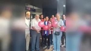 Amid the inordinate delay in the opening of Pink Line, residents, frustrated with the wait