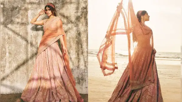 Sreeleela's latest pink lehenga is a feat of effortful Indian craftsmanship, showcasing amazing