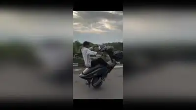 Chennai: A 19-year-old man was arrested for riding a two-wheeler at high speed and performing
