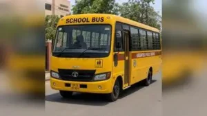 Schoolbus driver stops vehicle after brake fail scare in Nashik, 15 students safe