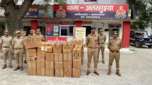 Cops seize codeine based cough syrup in city