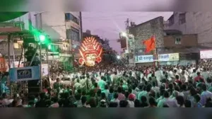 Noise levels hit live rock concert high at Mahadwar Road and Papachi Tickti during Ganapati