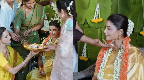 Samantha Ruth Prabhu was ever so graceful at her baby shower ceremony when she chose to wear
