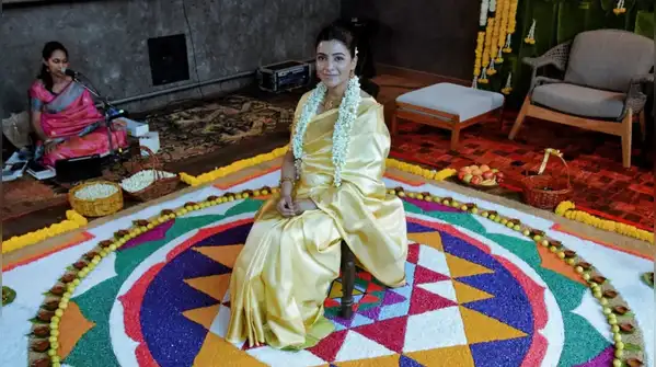 Samantha Ruth Prabhu was ever so graceful at her baby shower ceremony when she chose to wear