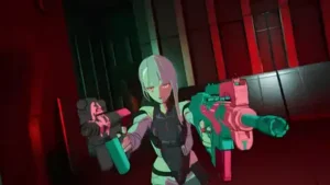 The Cyberpunk Edgerunners x Fortnite collaboration’s release date has not been announced yet