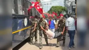Members of the SDPI, the Mangalore Bar Association and the CPM staged protests at different